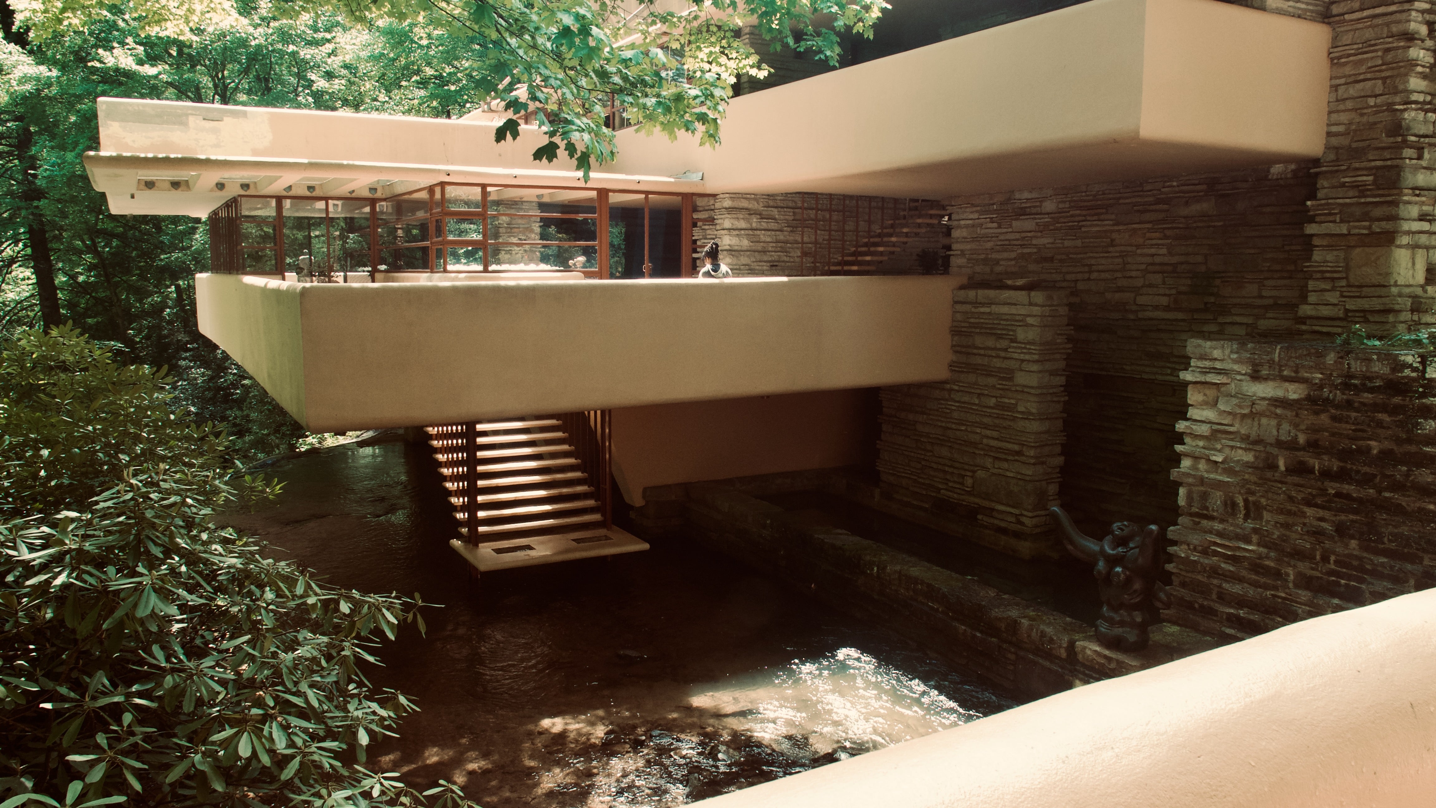 Exterior of Fallingwater