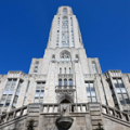 Exterior view of the Cathedral of Learning.