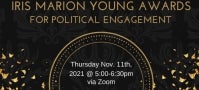 Iris Marion Young Award flyer Iris Marion Young Awards flyer