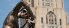 Cathedral of Learning and Frick Fountain