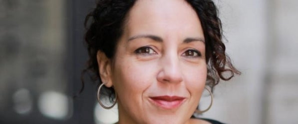 Headshot of writer and faculty member Angie Cruz