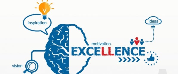 illustration of brain, describing excellence illustration of brain, describing excellence