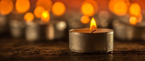 candle burning candle burning
