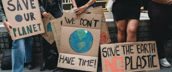pro-environment protest signs